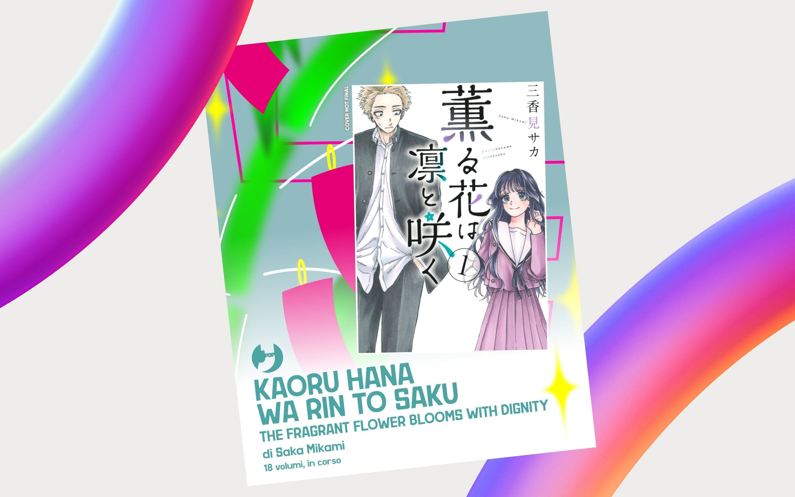 J-POP Manga annuncia "Kaoru Hana wa Rin to Saku" di Saka Mikami