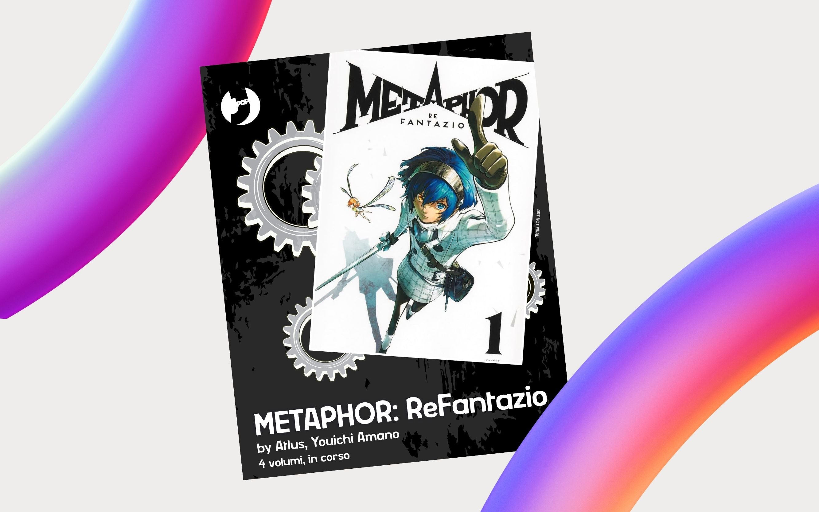 J-POP Manga annuncia Metaphor: ReFantazio di Atlus e Youchi Amano