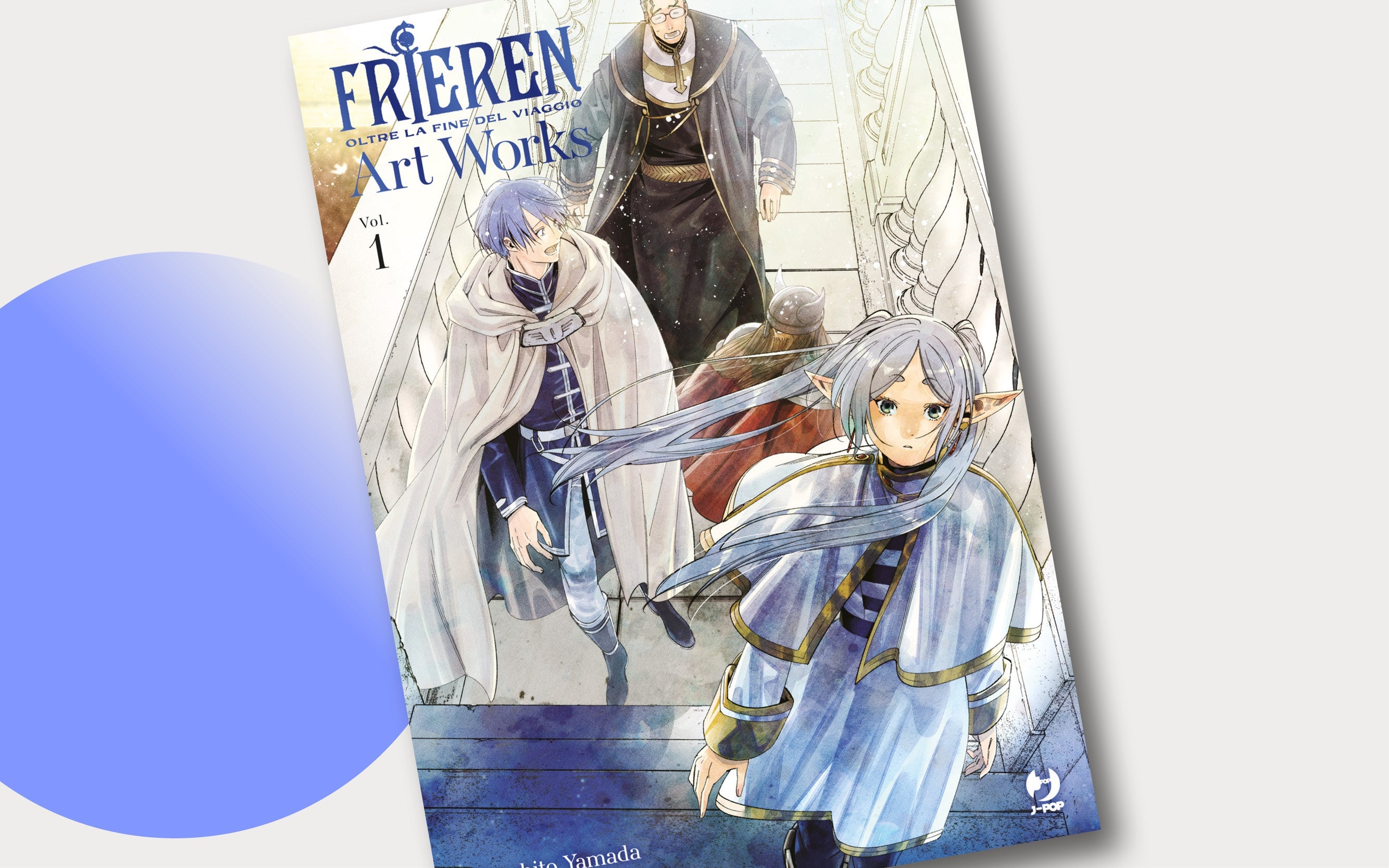 J-POP Manga presenta Frieren – Oltre la fine del viaggio Art Works di Kanehito Yamada e Tsukasa Abe