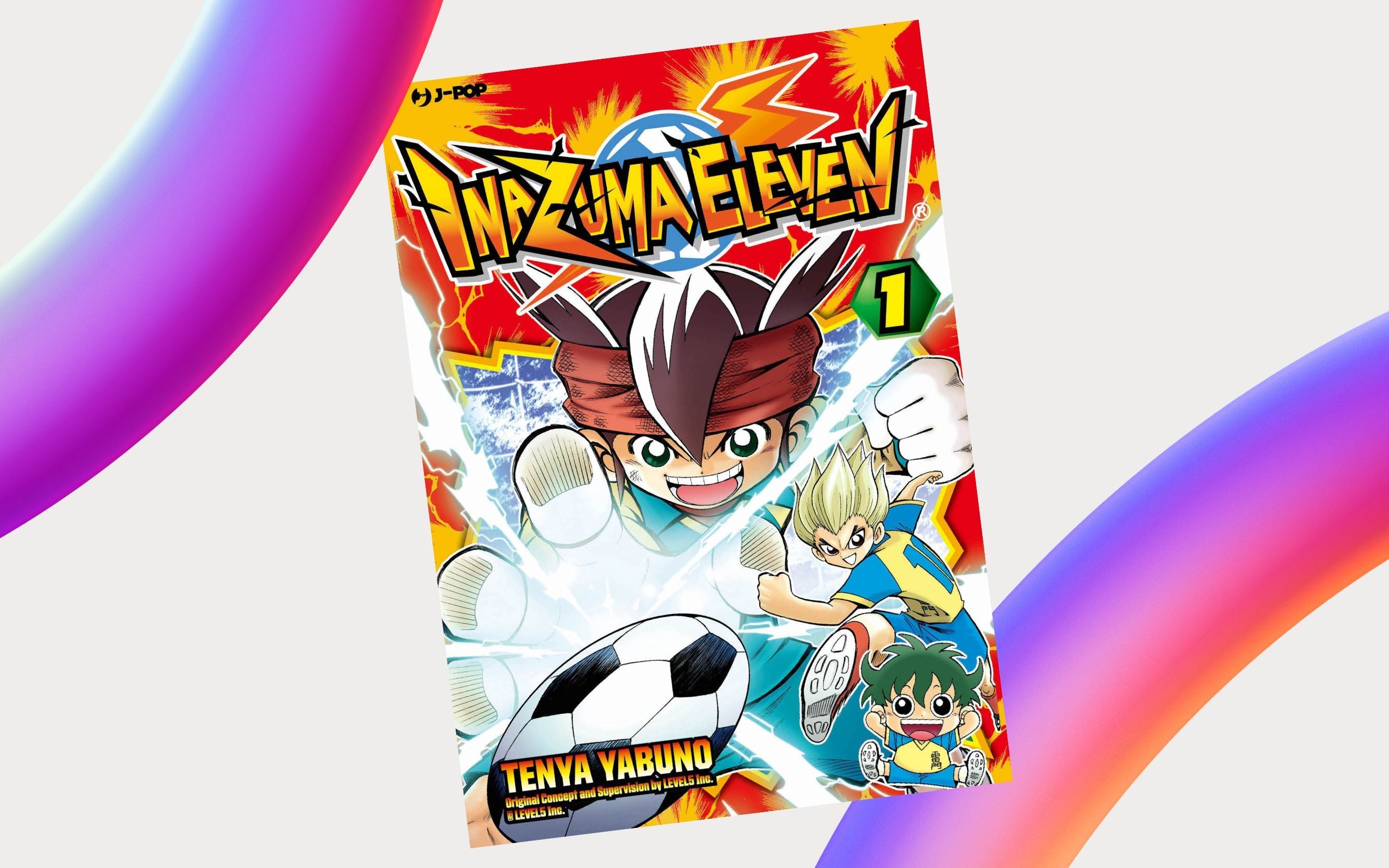 J-POP Manga presenta "Inazuma Eleven" di Tenya Yabuno, Level-5