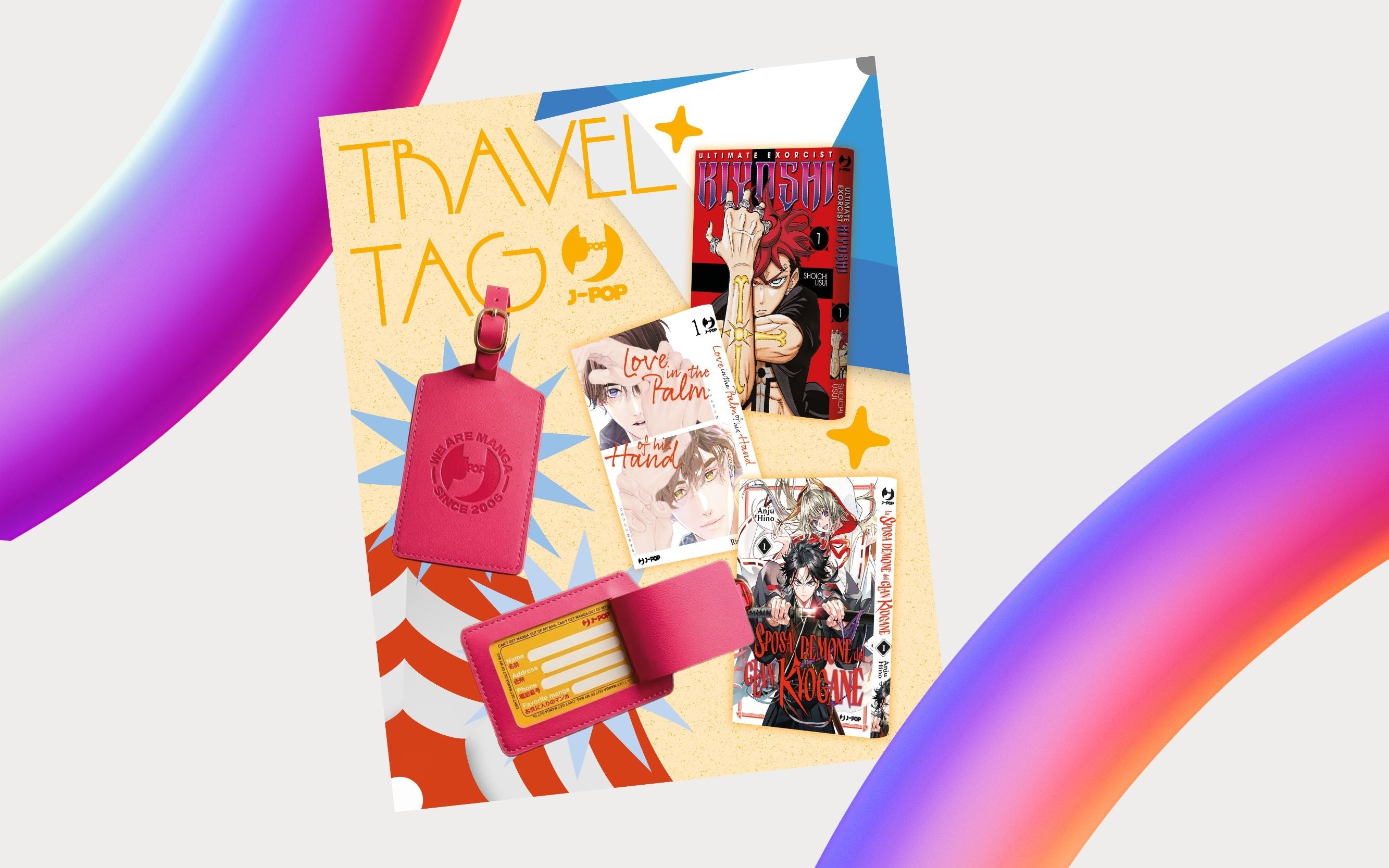 Arriva la travel tag esclusiva J-POP Manga!