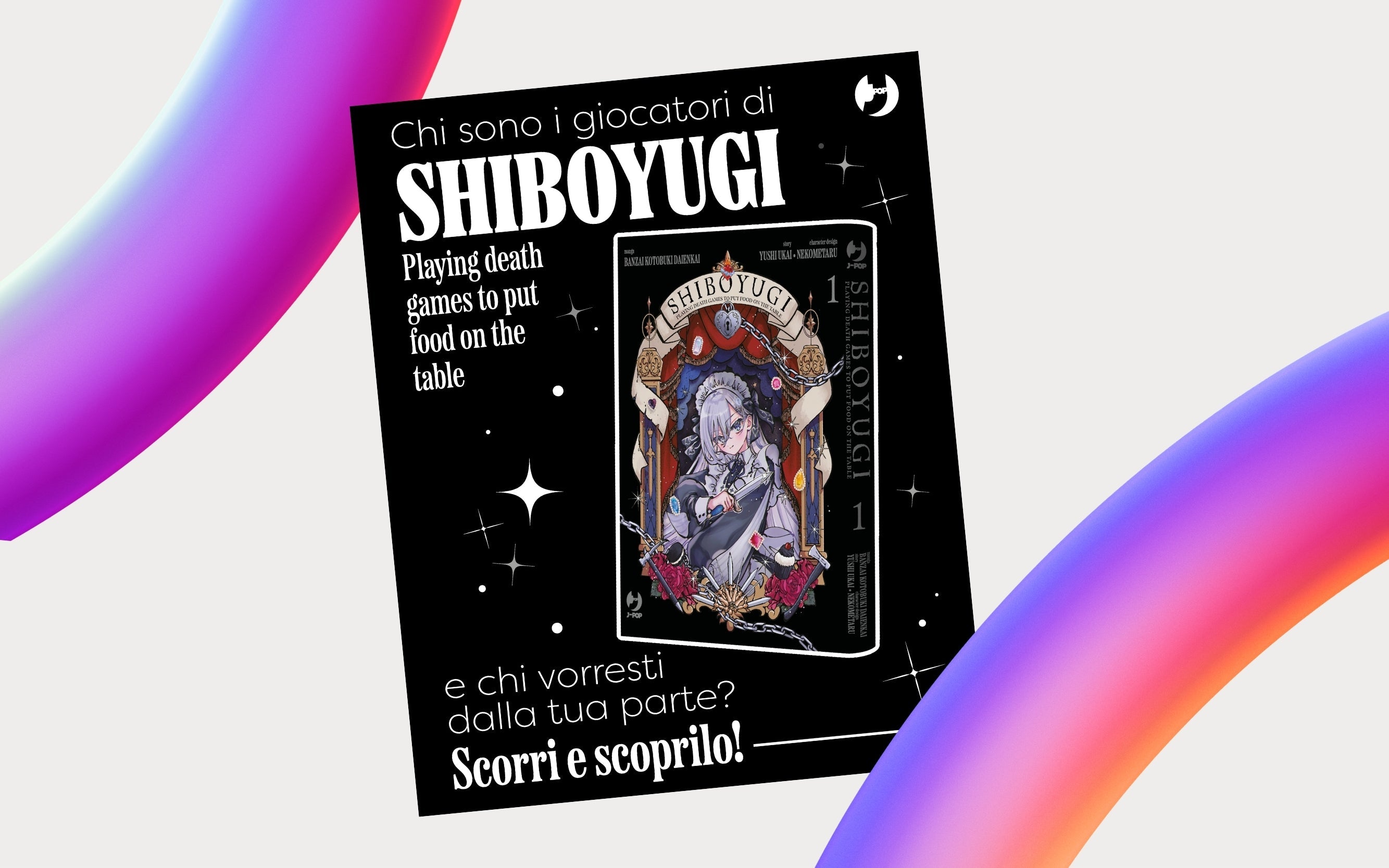 J-POP Manga presenta SHIBOYUGI Playing Death Games to Put Food on the Table