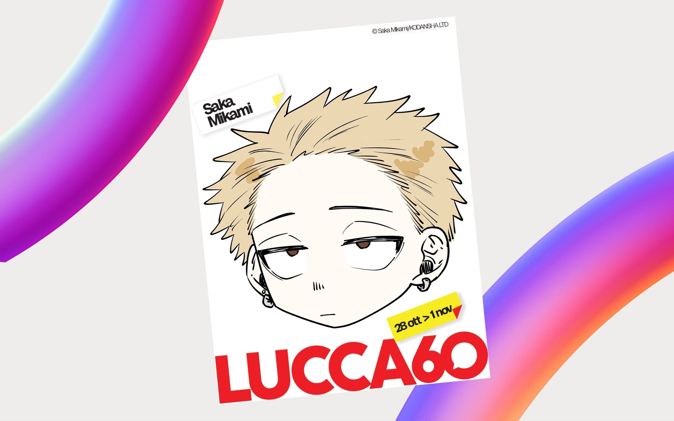 J-POP Manga annuncia Saka Mikami a Lucca Comics & Games 2026