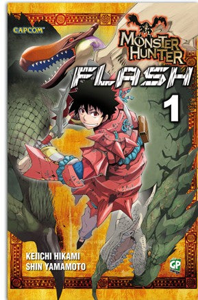Copertina di Monster Hunter Flash 01