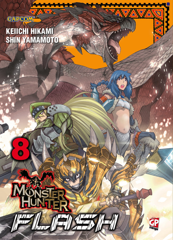 Copertina di Monster Hunter Flash 08