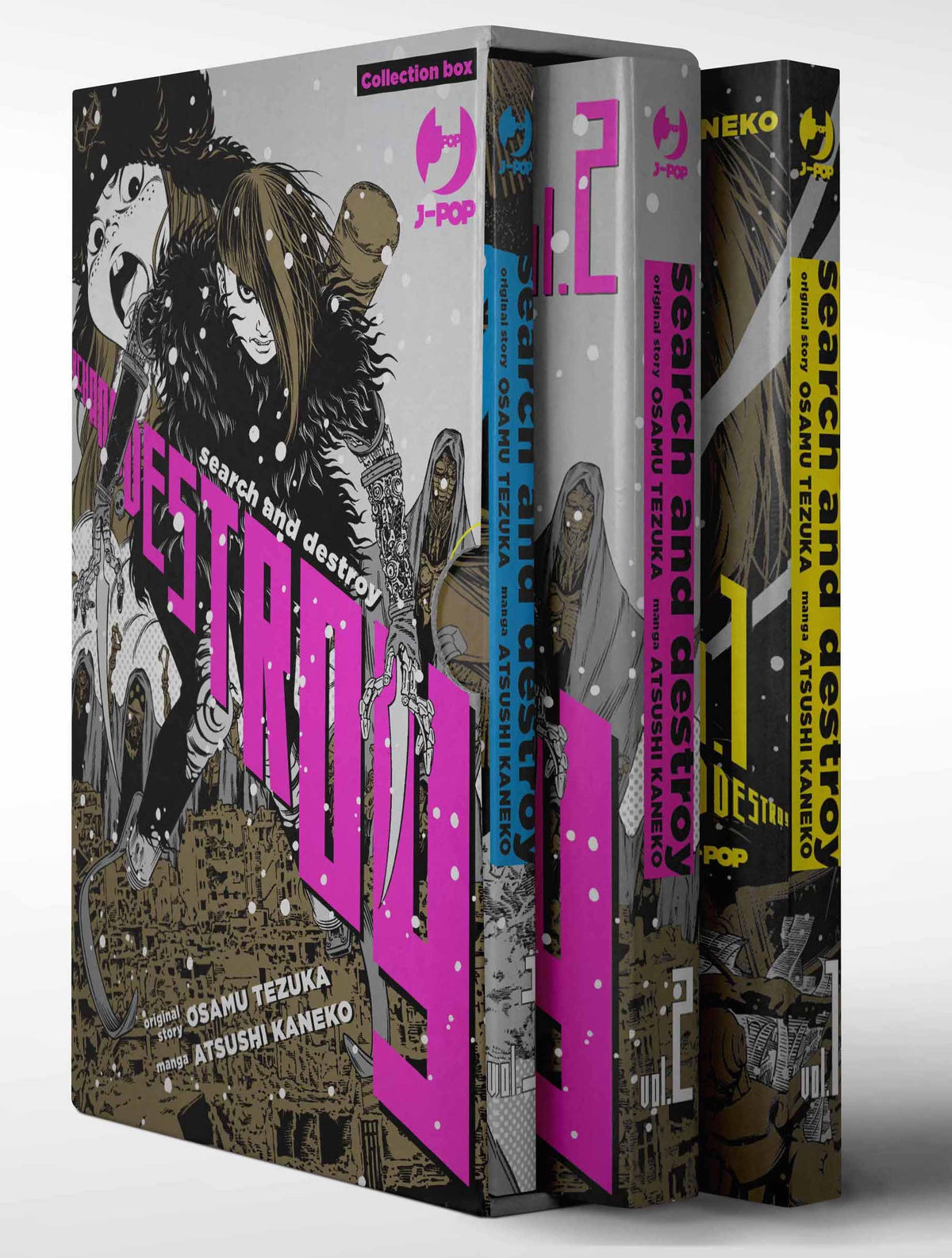 Copertina di Search & Destroy BOX (1-3) — Volumi Manga J-Pop