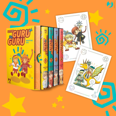 GuruGuru - il girotondo della magia BOX 1 (Vol. 1-4)