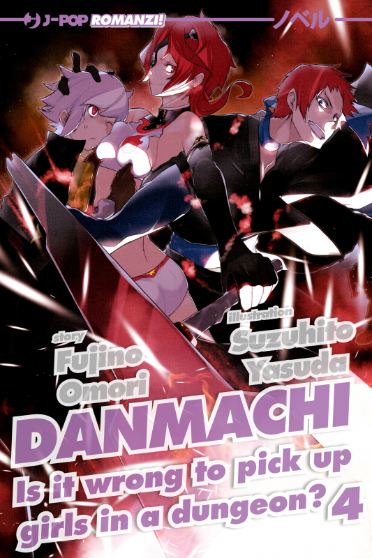 Danmachi Light Novel 004