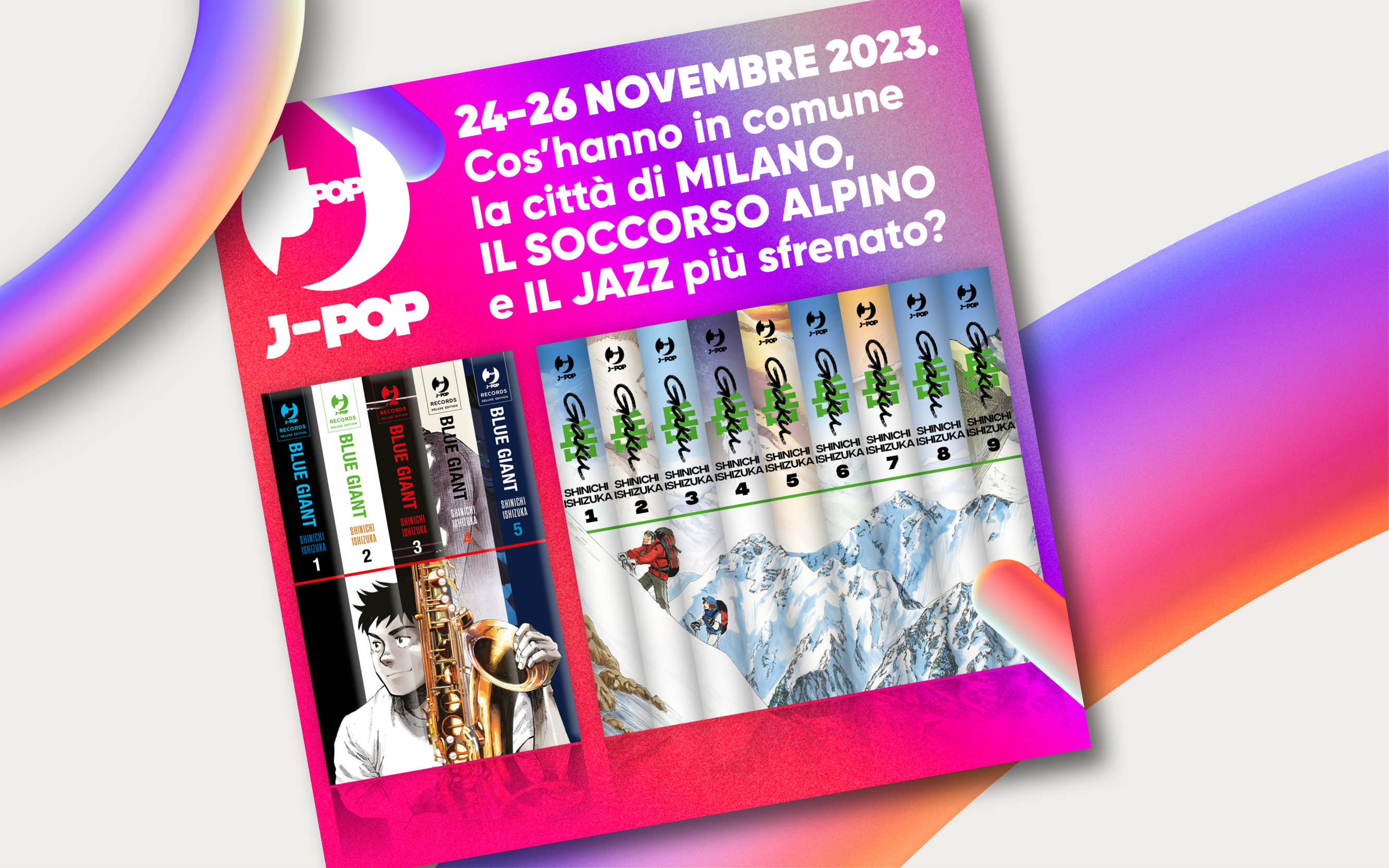 J-POP Manga annuncia Shinichi Ishizuka  tra gli ospiti di Milan Games Week & Cartoomics 2023
