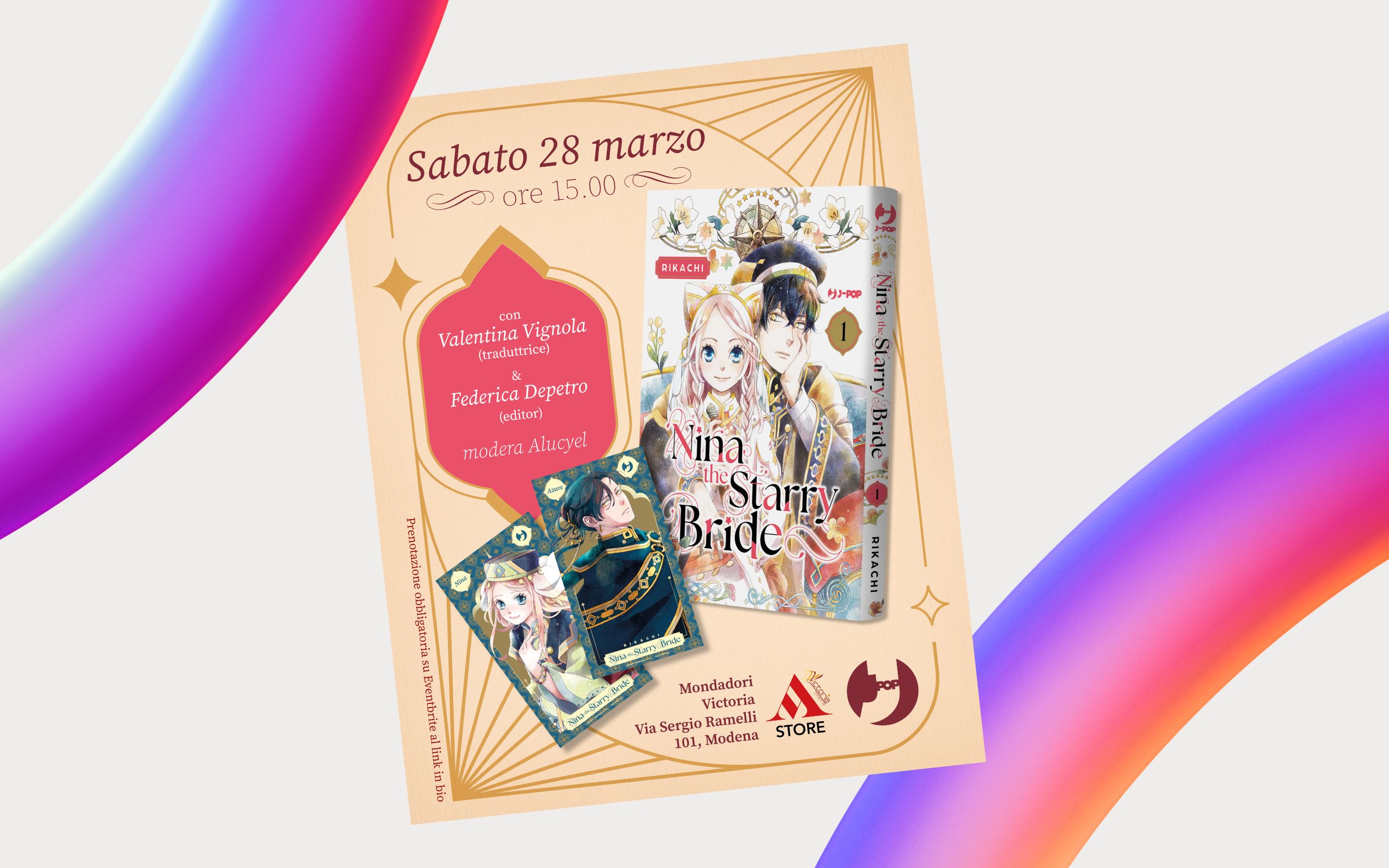 J-POP Manga presenta Nina the Starry Bride di Rikachi