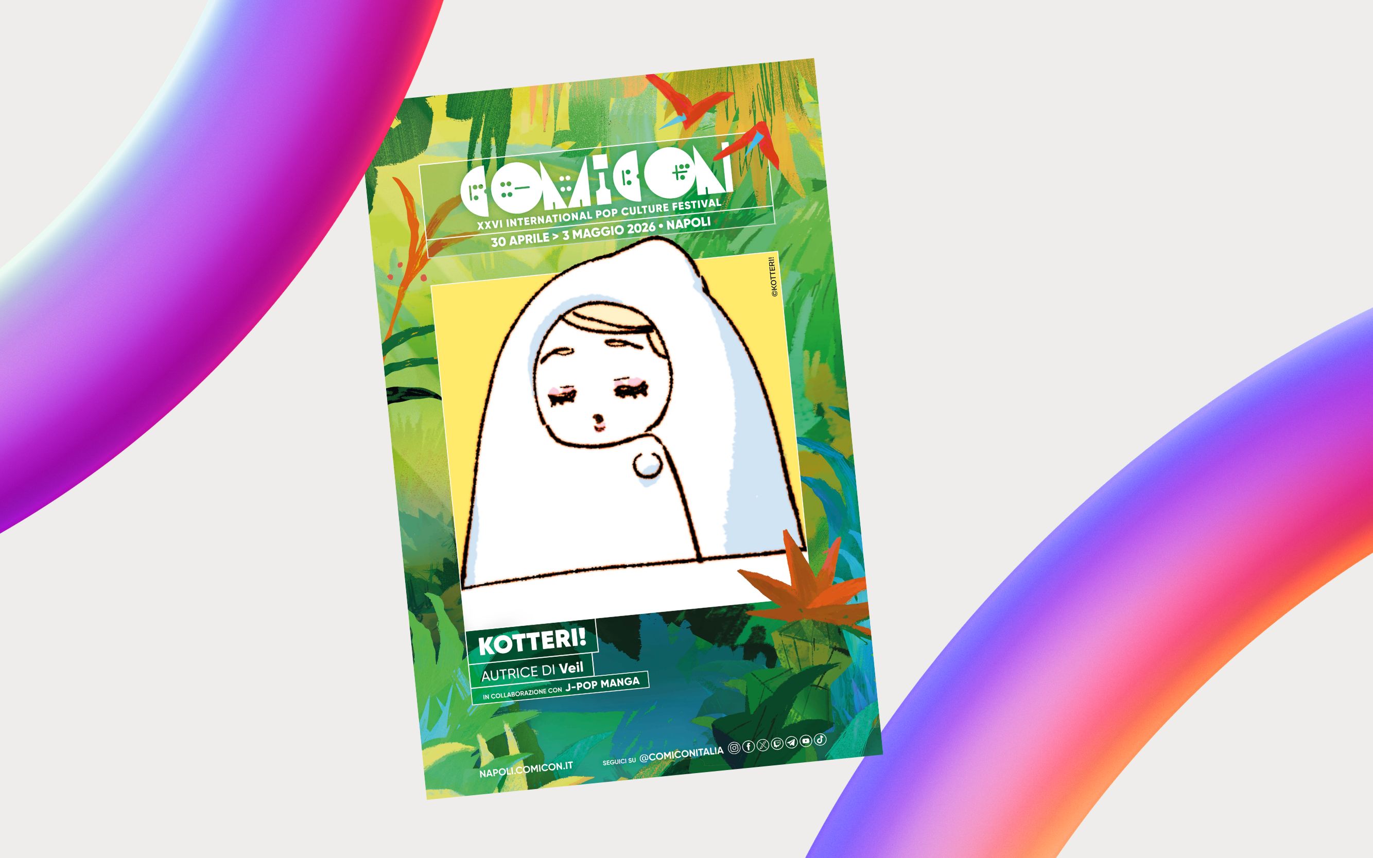 J-POP Manga annuncia Kotteri! e Yudori a COMICON Napoli 2026