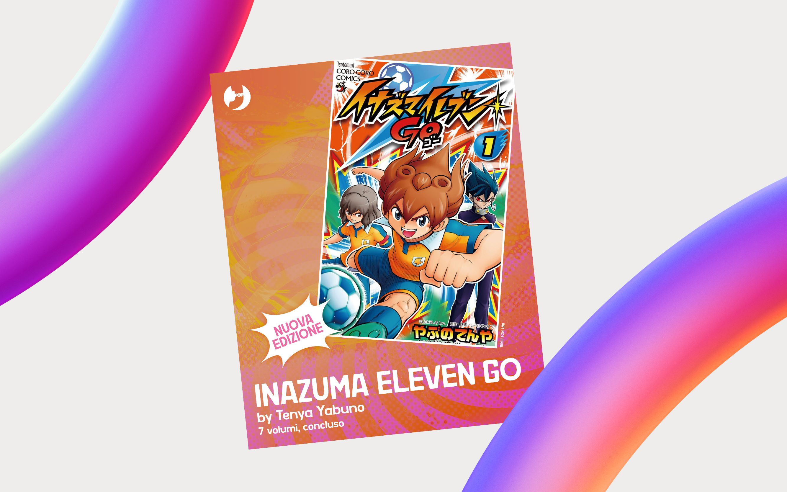 J-POP Manga annuncia Inazuma Eleven GO di Tenya Yabuno e Level-5