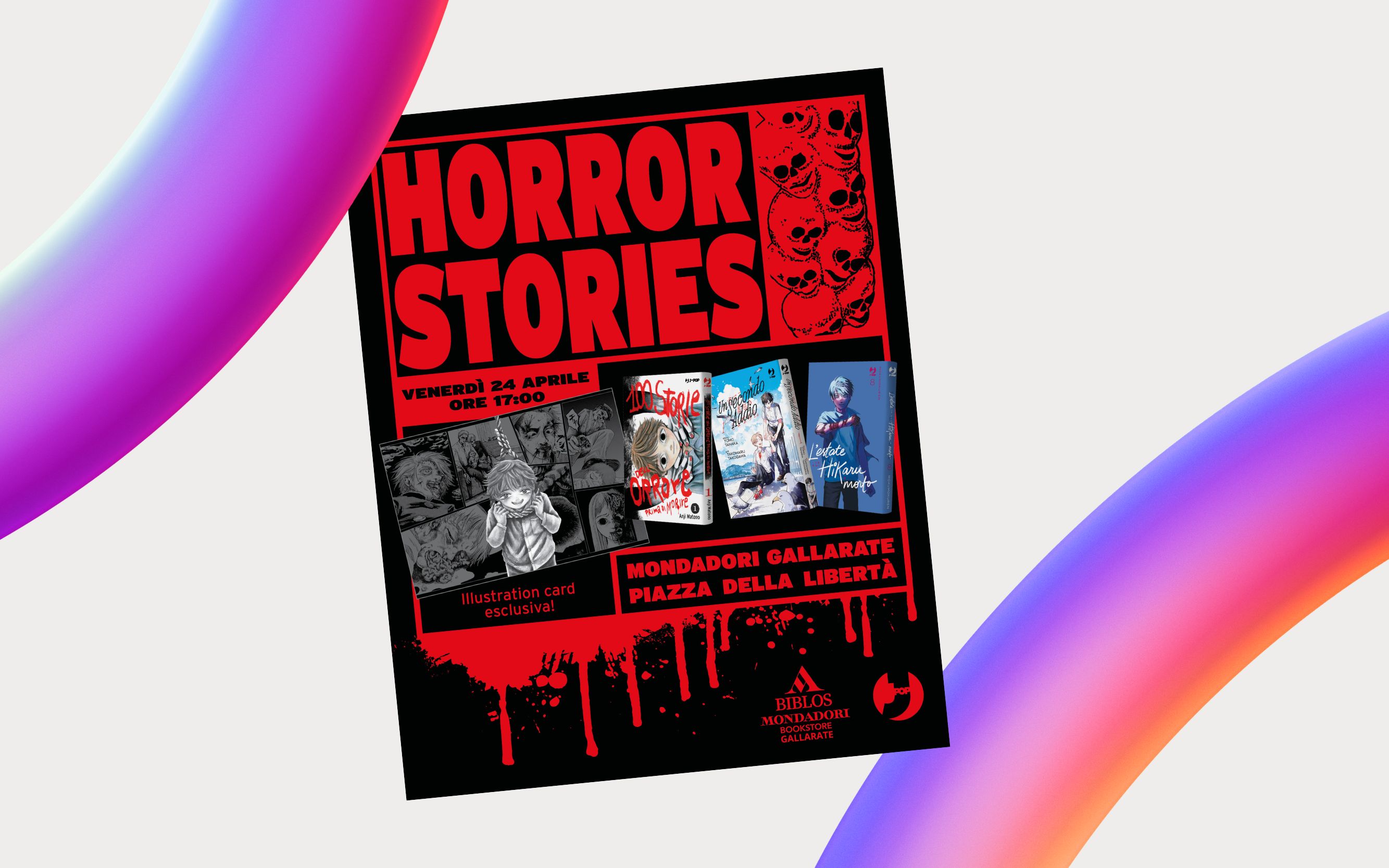 J-POP Manga vi aspetta all'evento Horror Stories