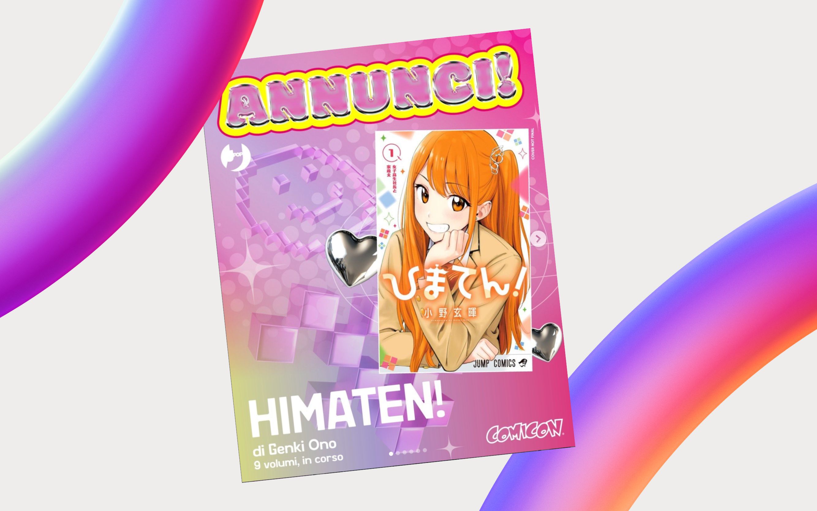 Gli annunci di J-POP Manga a COMICON Napoli 