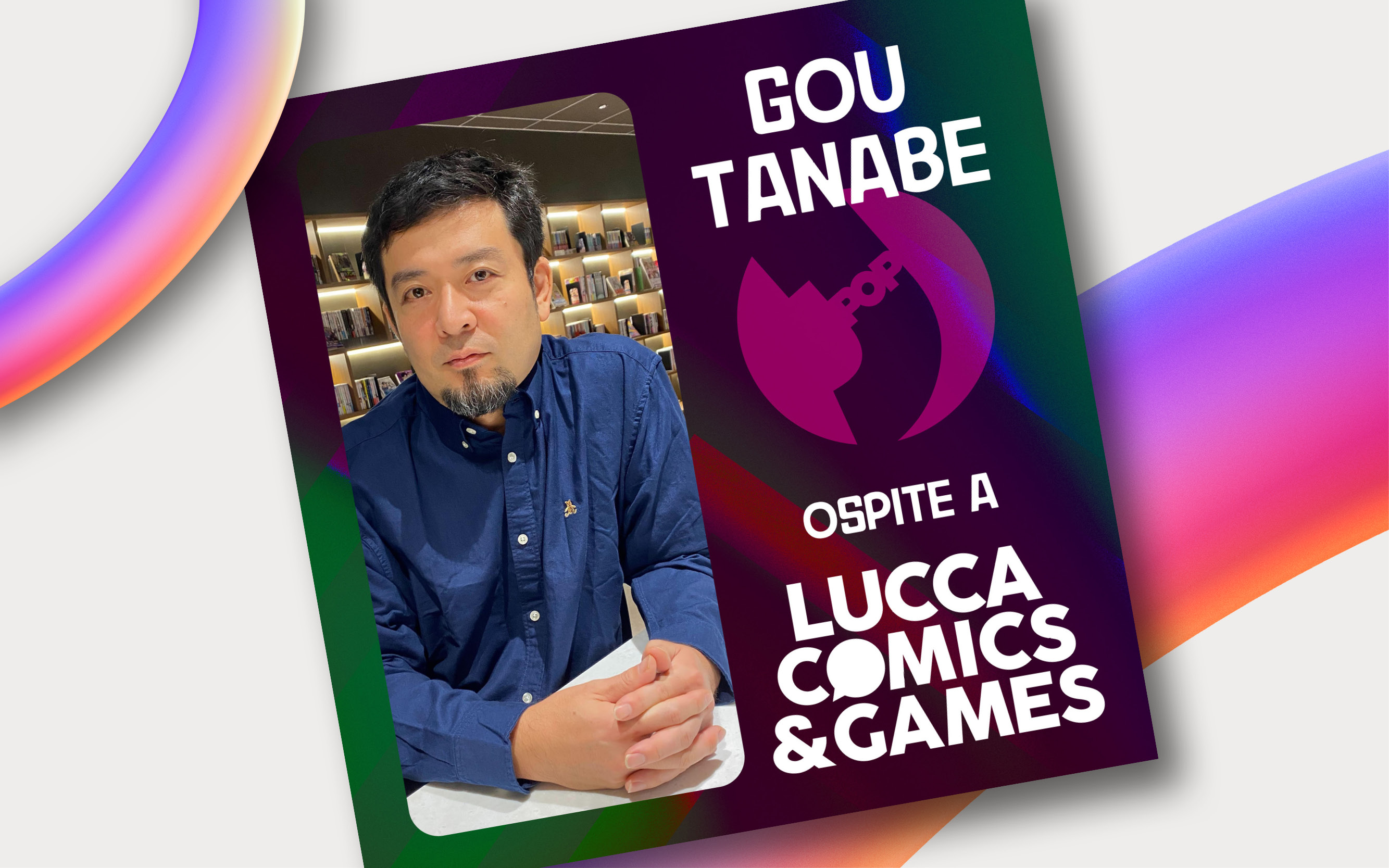 J-POP Manga annuncia Gou Tanabe a Lucca Comics & Games 2024